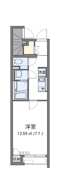 クレイノ飛鳥 間取り図