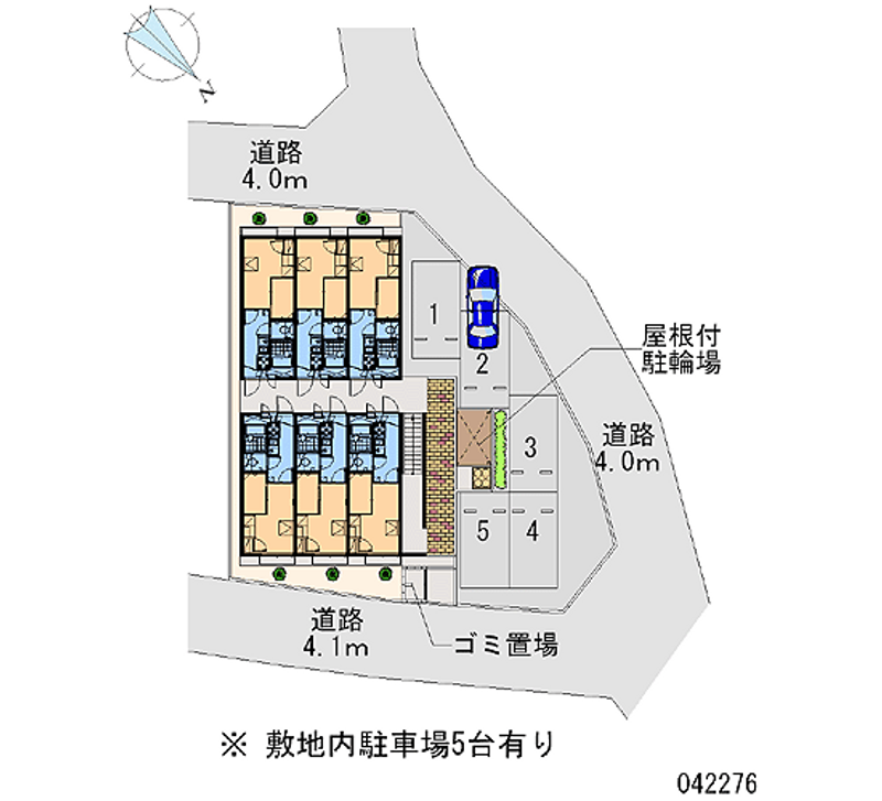 42276 Monthly parking lot