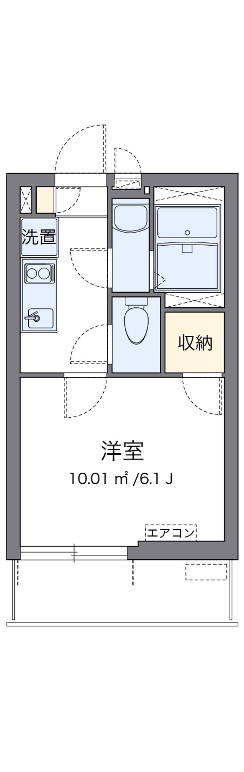 クレイノアレグリアスⅡ 間取り