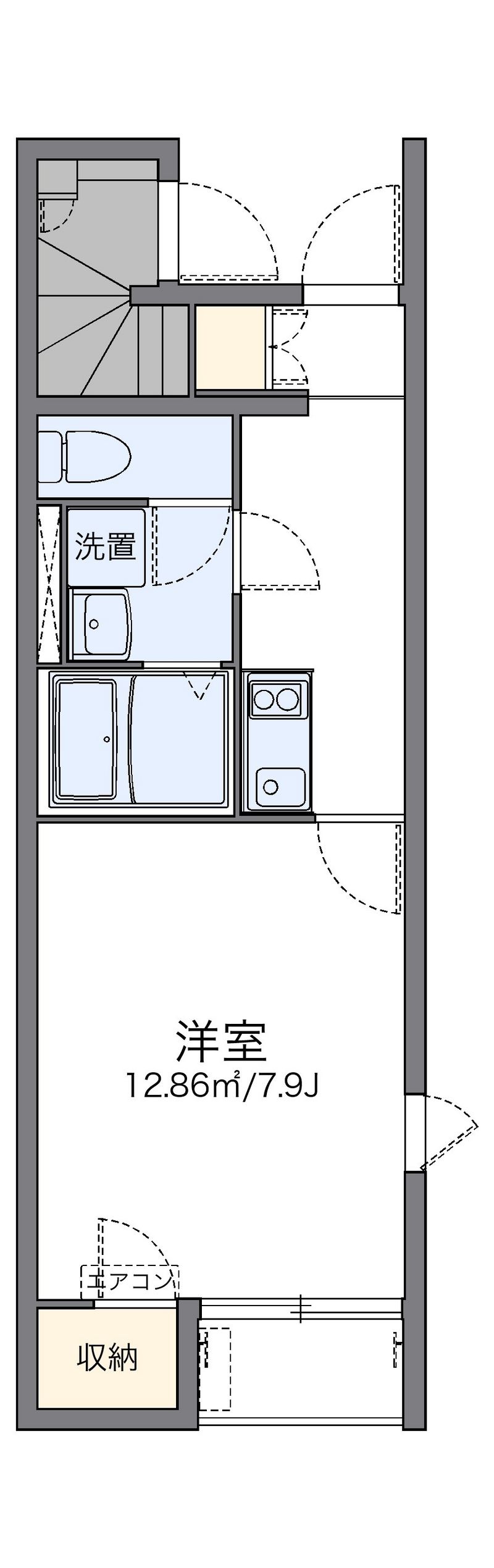 レオネクストバロー 間取図