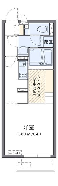 ミランダ阿星Ⅱ 間取り図