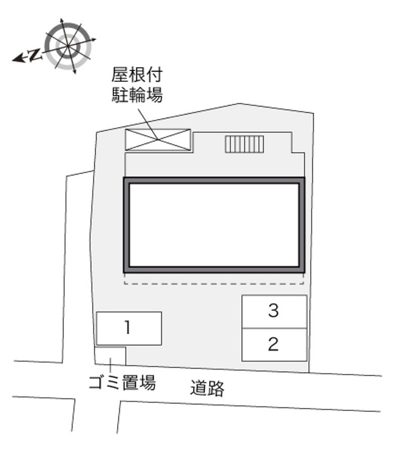 レオパレスタツミ 配置図
