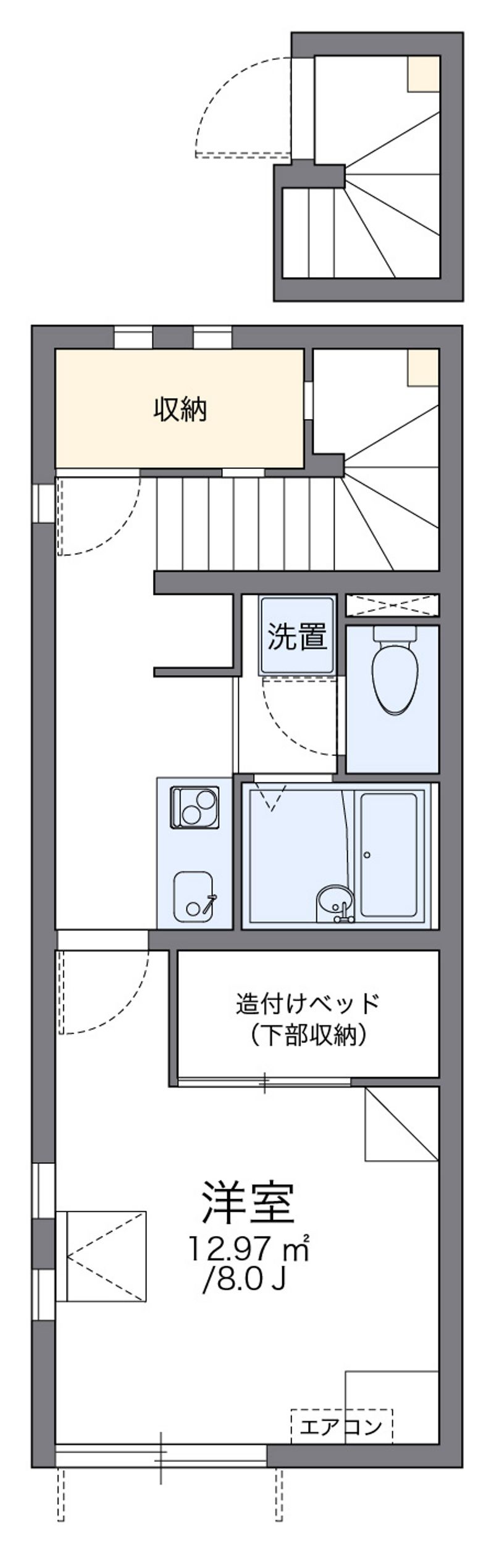 レオネクストガーネット　２１ 間取図