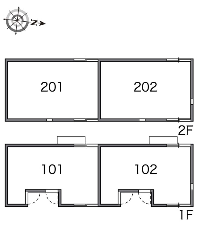 レオネクスト壽　２０１０ 間取配置図