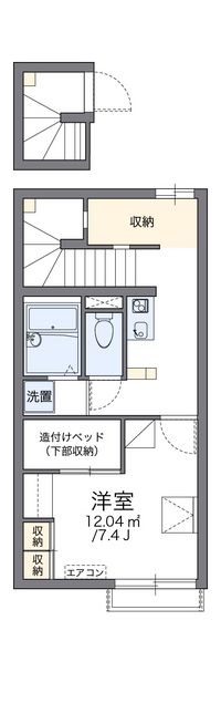 レオパレスフォーチュン２１ 間取り図