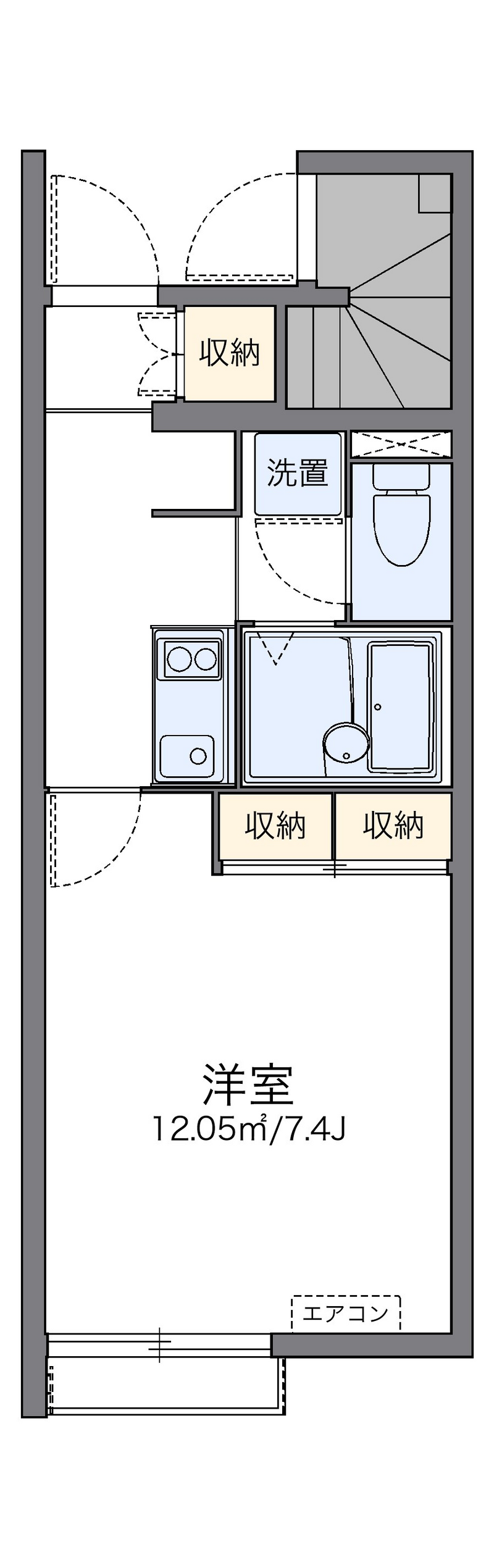 レオネクストアーバン四季 間取図