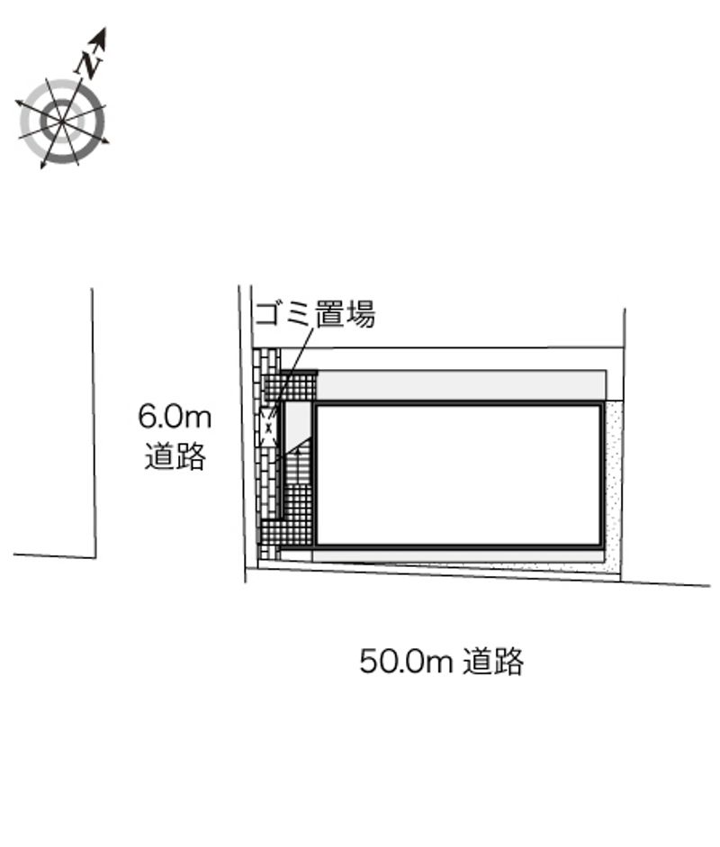 レオパレスプレミエ　エトワール 配置図