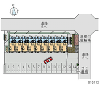 16112 Monthly parking lot