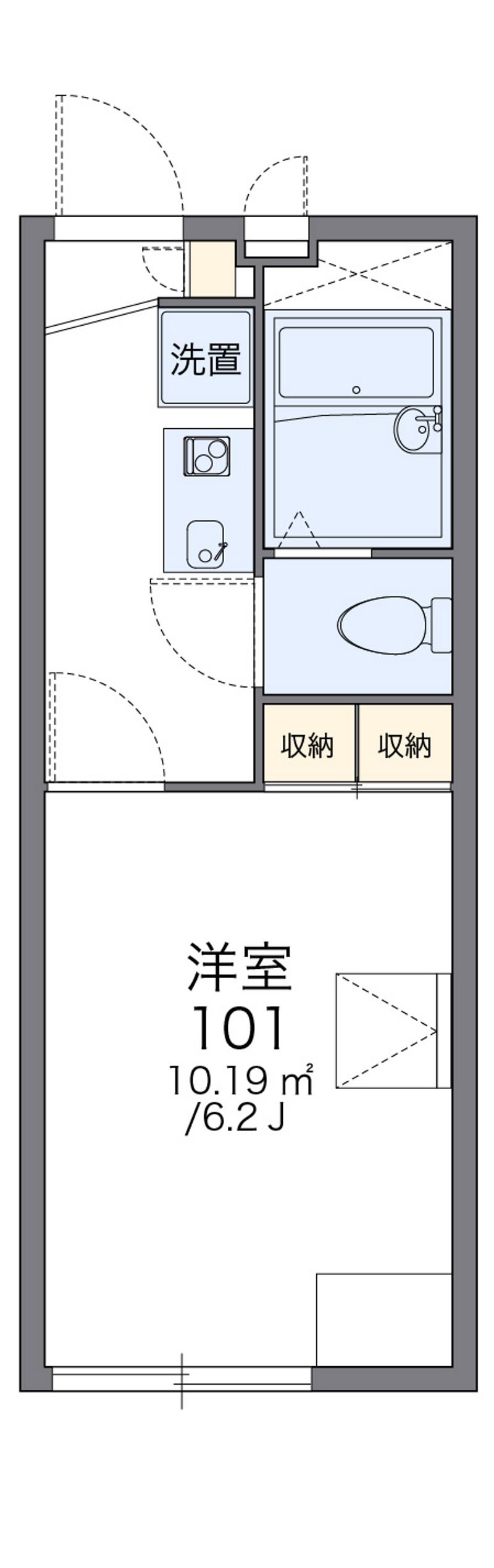 レオパレスＪＥＴ　ＳＫＹ 間取図