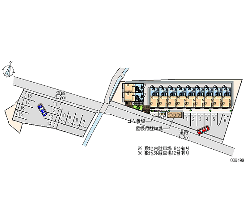 36499 Monthly parking lot