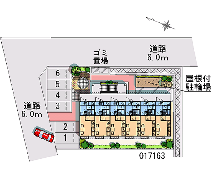 レオパレスカサブランカⅢ 月極駐車場