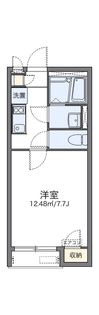 レオネクストハウス殿町 間取り図