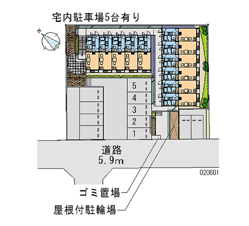 区画図