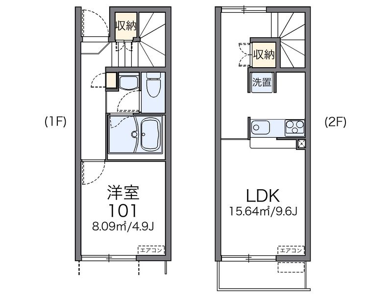 レオネクスト大久手Ⅱ 間取図