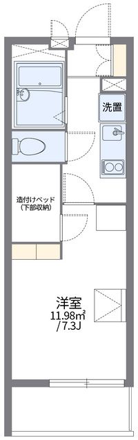 レオパレスソレイユⅢ 間取り図