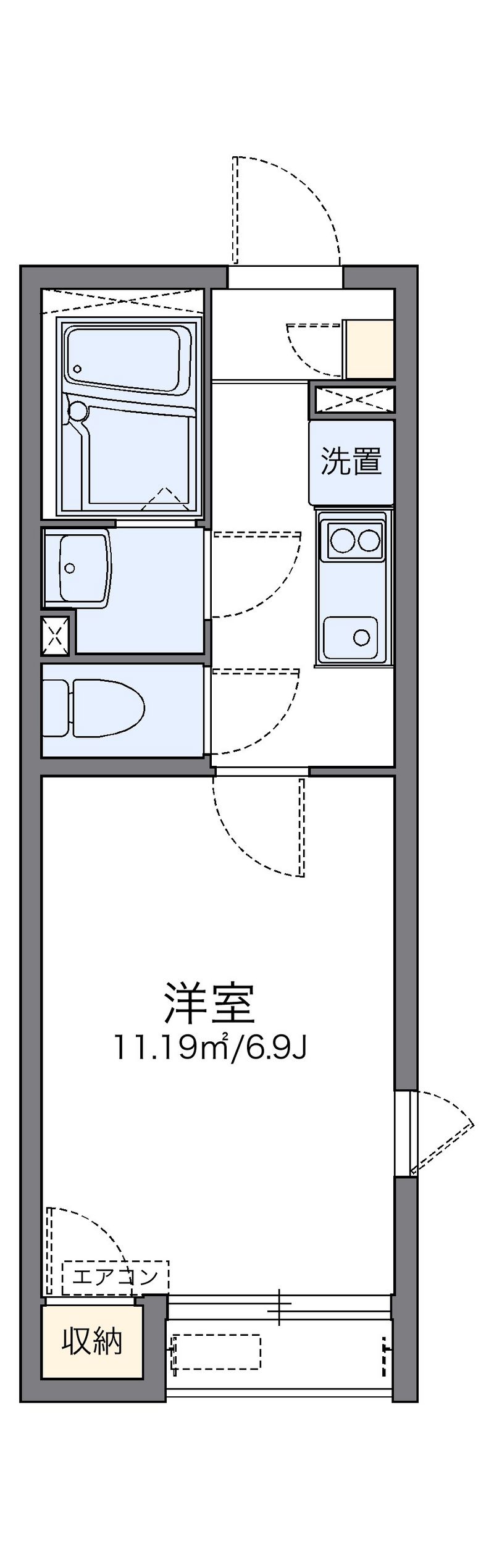 レオネクストフォーレスト 間取図