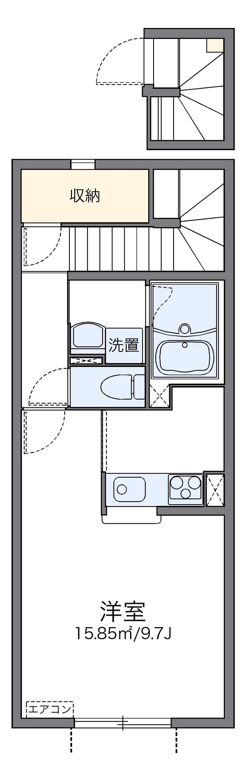 レオネクスト温泉町 間取図