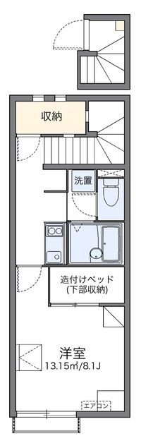 レオネクストデュオ大橋 間取り図