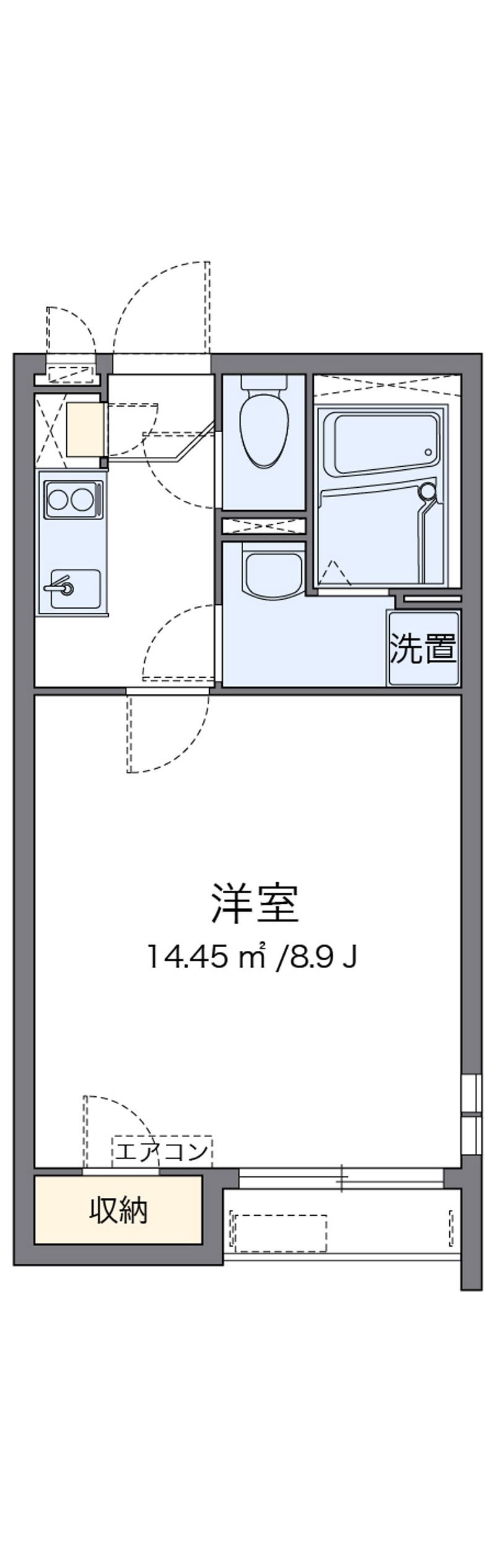 クレイノヒルサイド戸塚 間取図