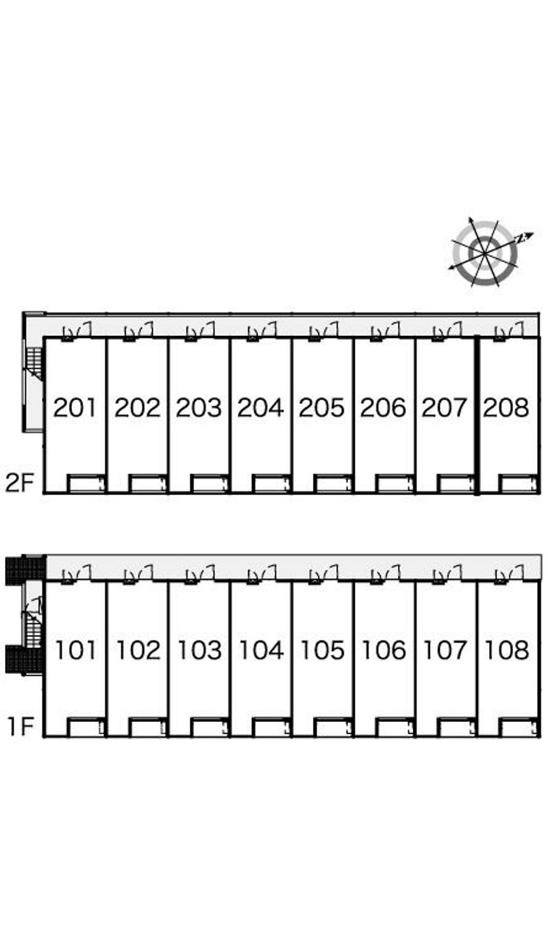 レオネクスト喜楽 間取配置図