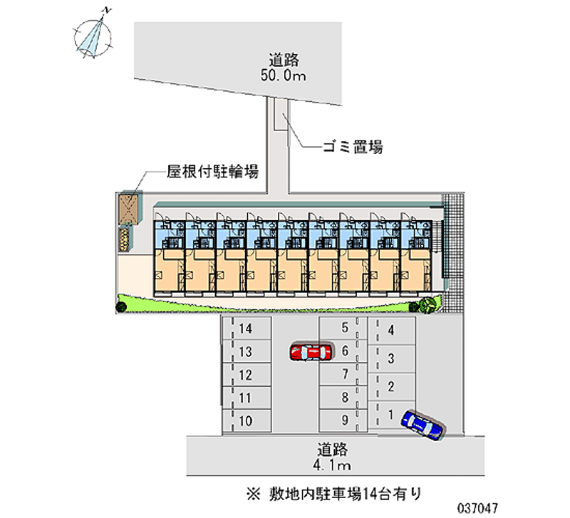 レオパレス櫻花 月極駐車場