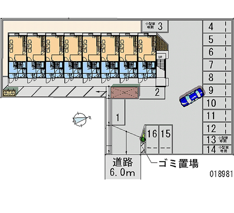 レオパレスＭＫ 月極駐車場