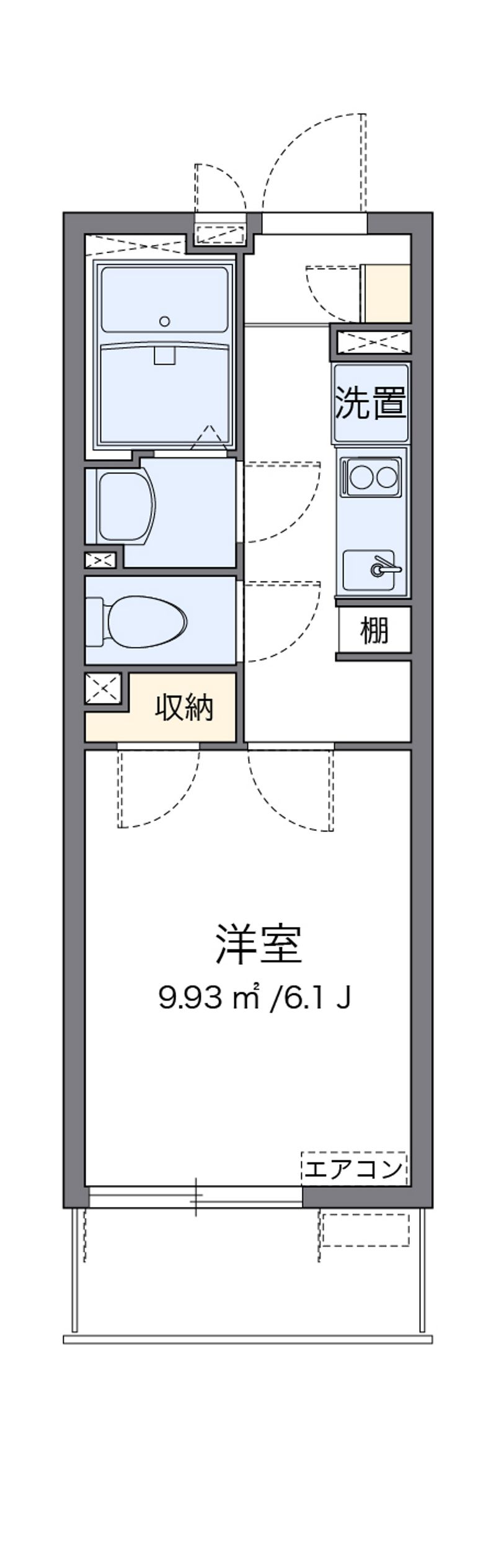 クレイノプレジャータウンⅢ 間取図