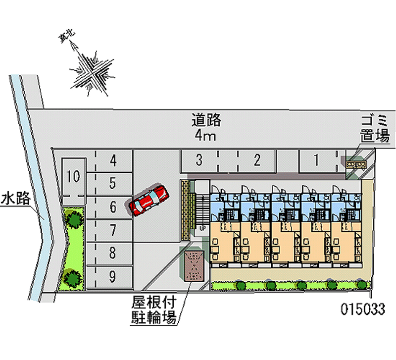 レオパレスシャトー 月極駐車場