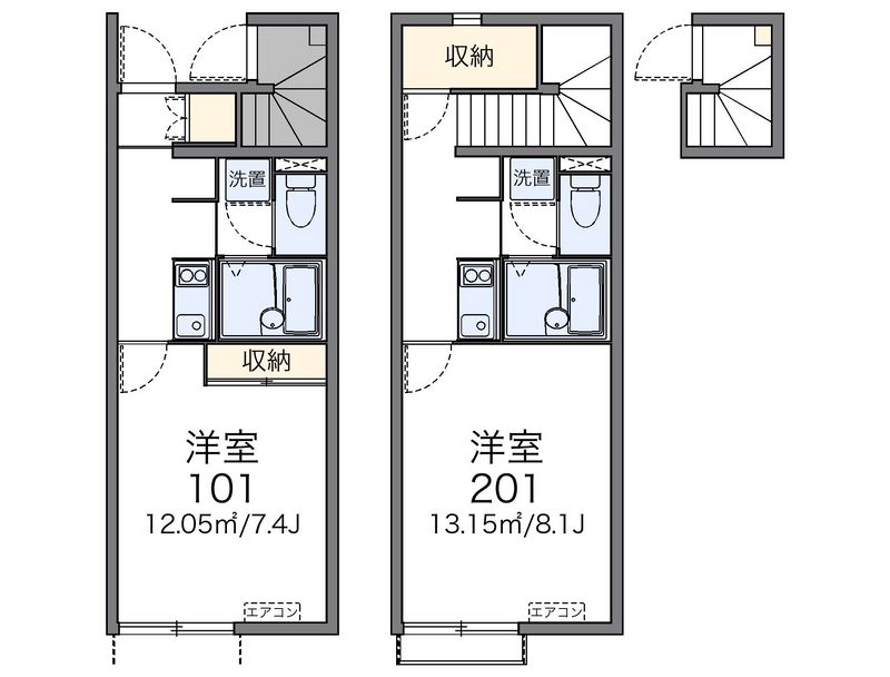レオネクスト緑ヶ丘 間取図