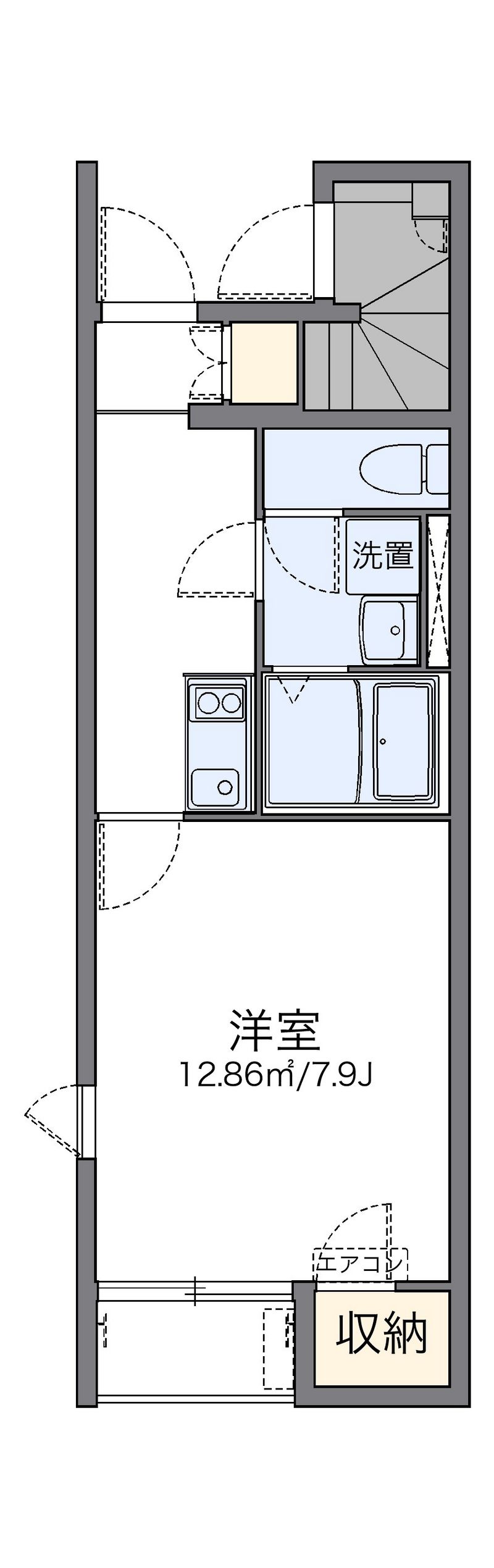 レオネクスト第二宇治川 間取図