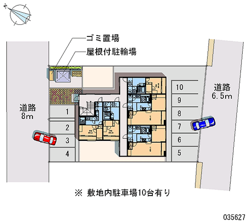 レオパレスＨ＆Ｓ 月極駐車場