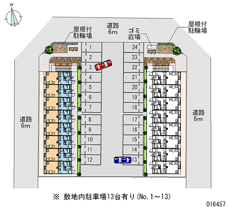 16457月租停車場