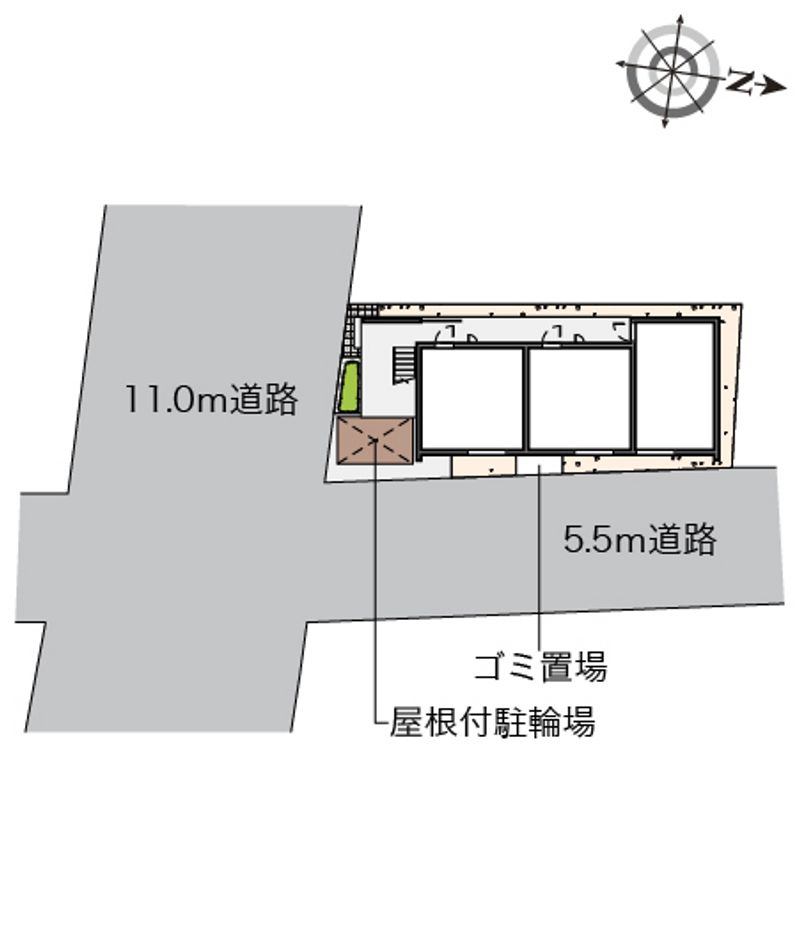 クレイノアクア 配置図