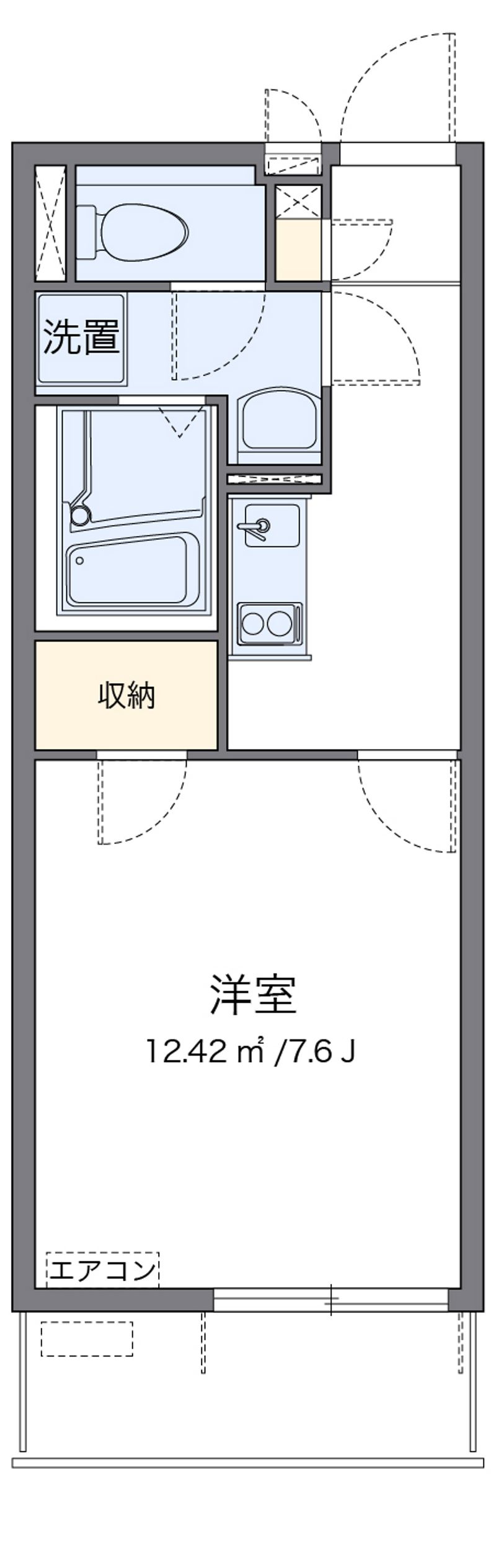 レオネクストヴィオラ 間取図