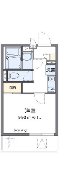 レオネクストＵ＆ＳⅢ 間取り図