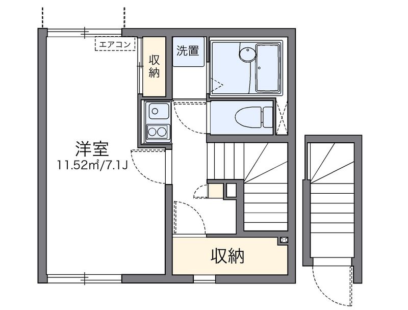 LEONEXT Maison Madoka Floor plan