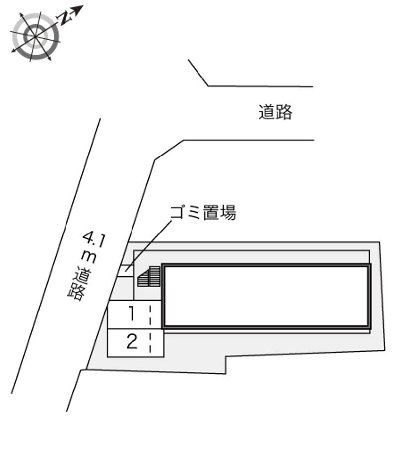 レオパレスアルテミス 配置図