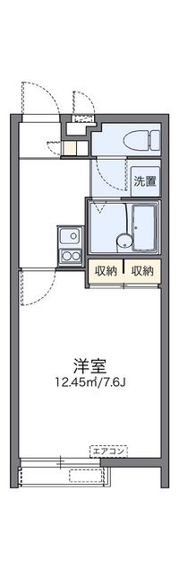 レオパレスシーサイドＮ与那原 間取り図