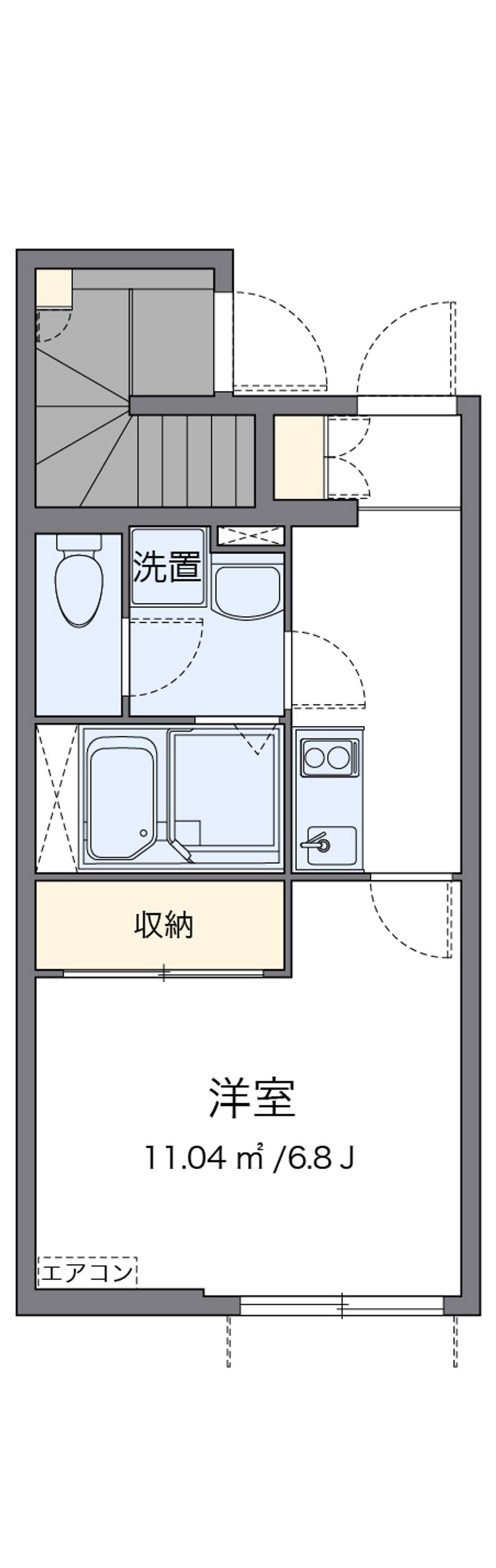 クレイノＫｏＫｏ 間取図