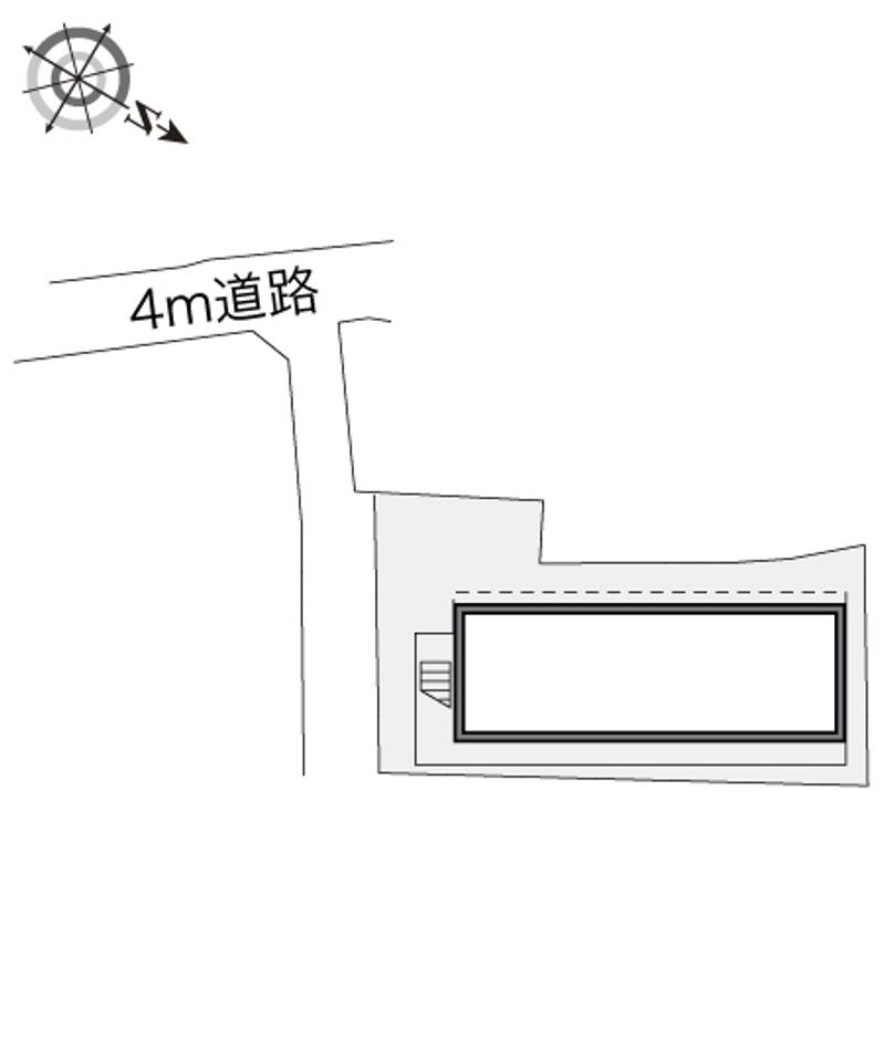 レオパレスパッシモ 配置図