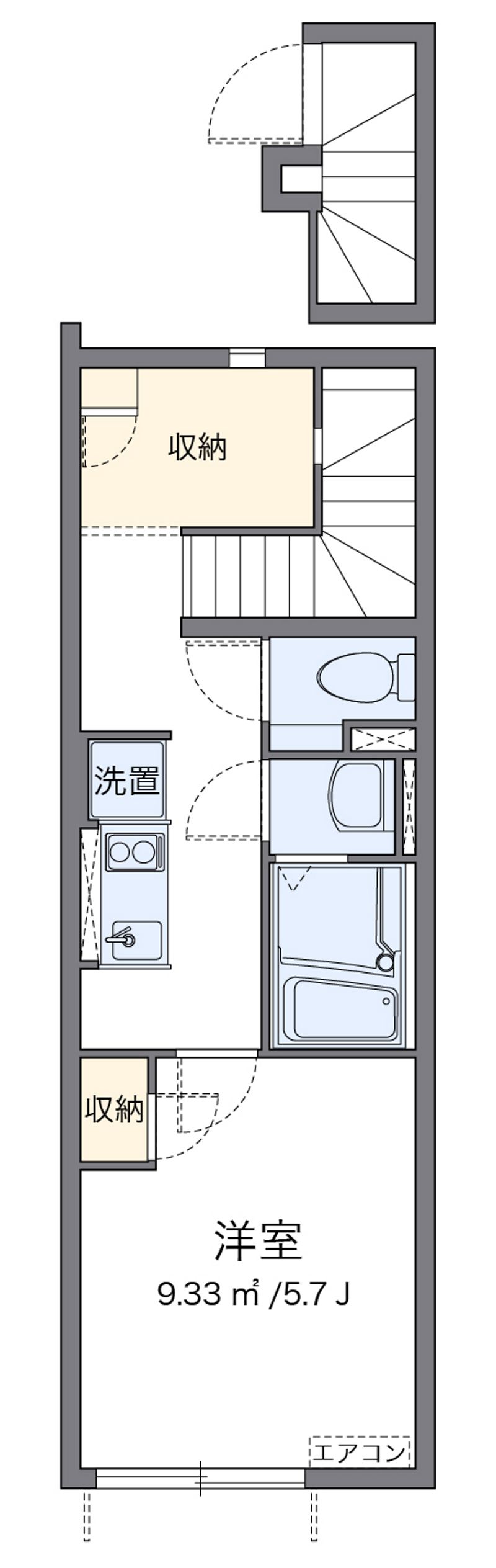 クレイノＮＨⅡ 間取り