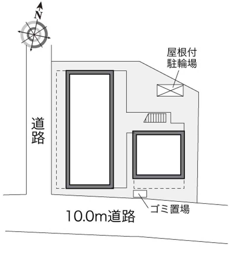 レオパレスアドバンテージ 配置図