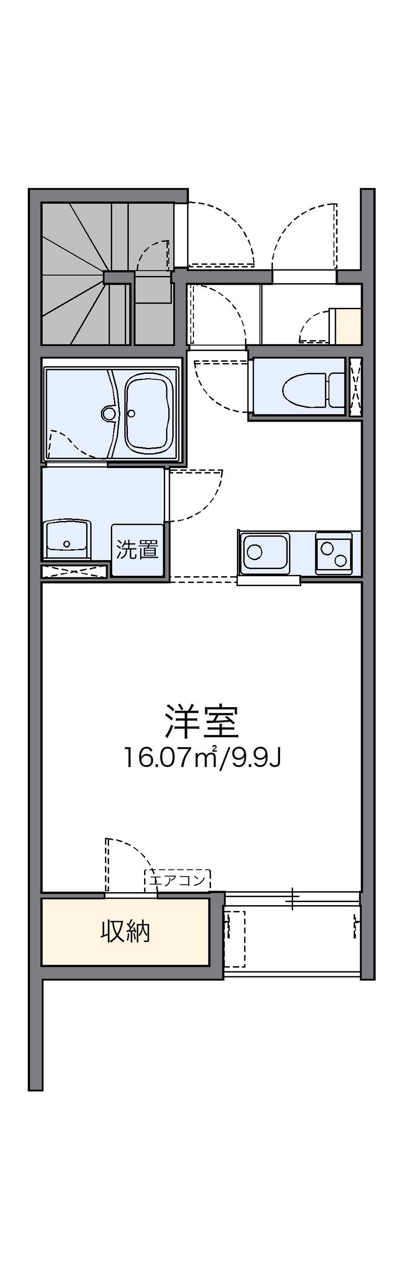 レオネクストグリーンパレス住岡 間取り