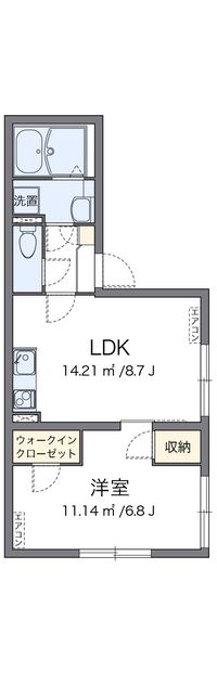 レオネクスト莉音 間取り図