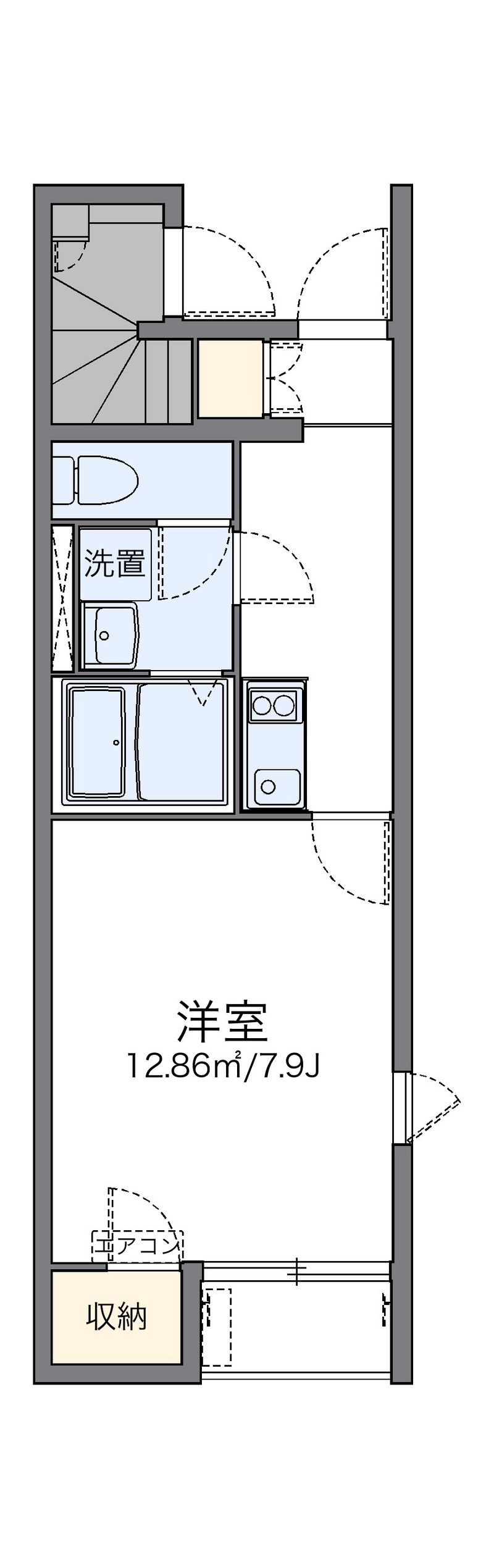 レオネクスト袖広 間取図