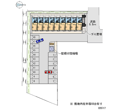 39717 Monthly parking lot