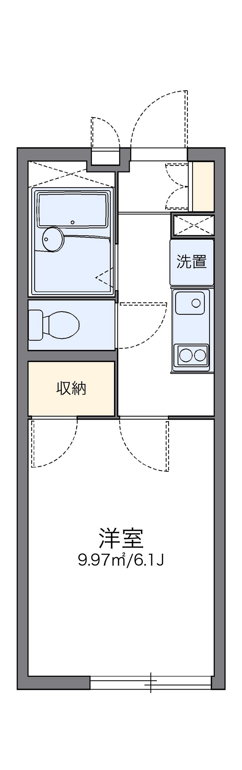 leopalace JN B Floor plan