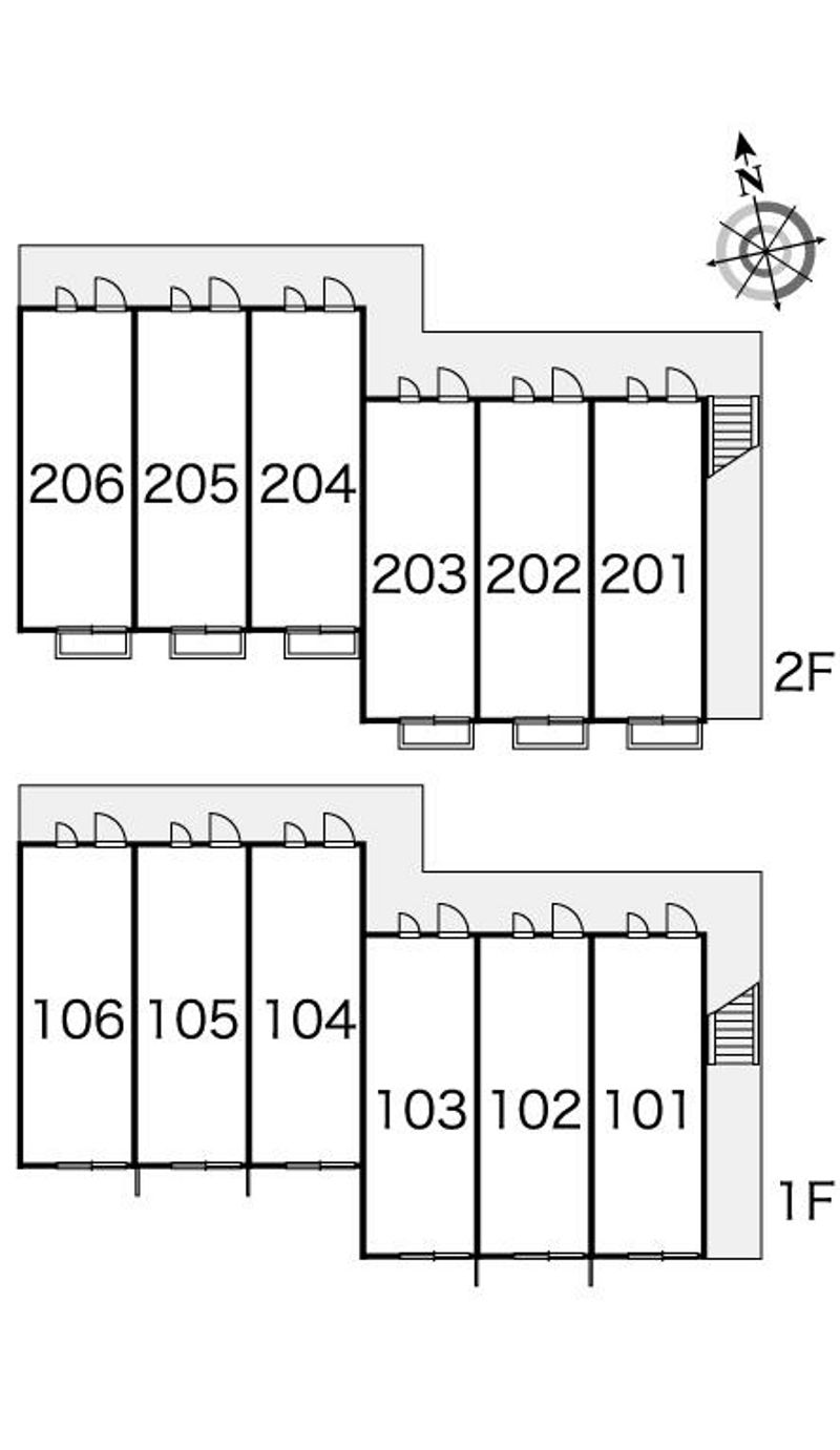 レオパレスＡｉ 間取配置図