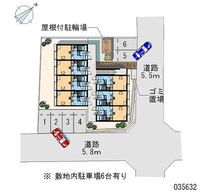 35632 Monthly parking lot