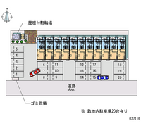 37116 Monthly parking lot